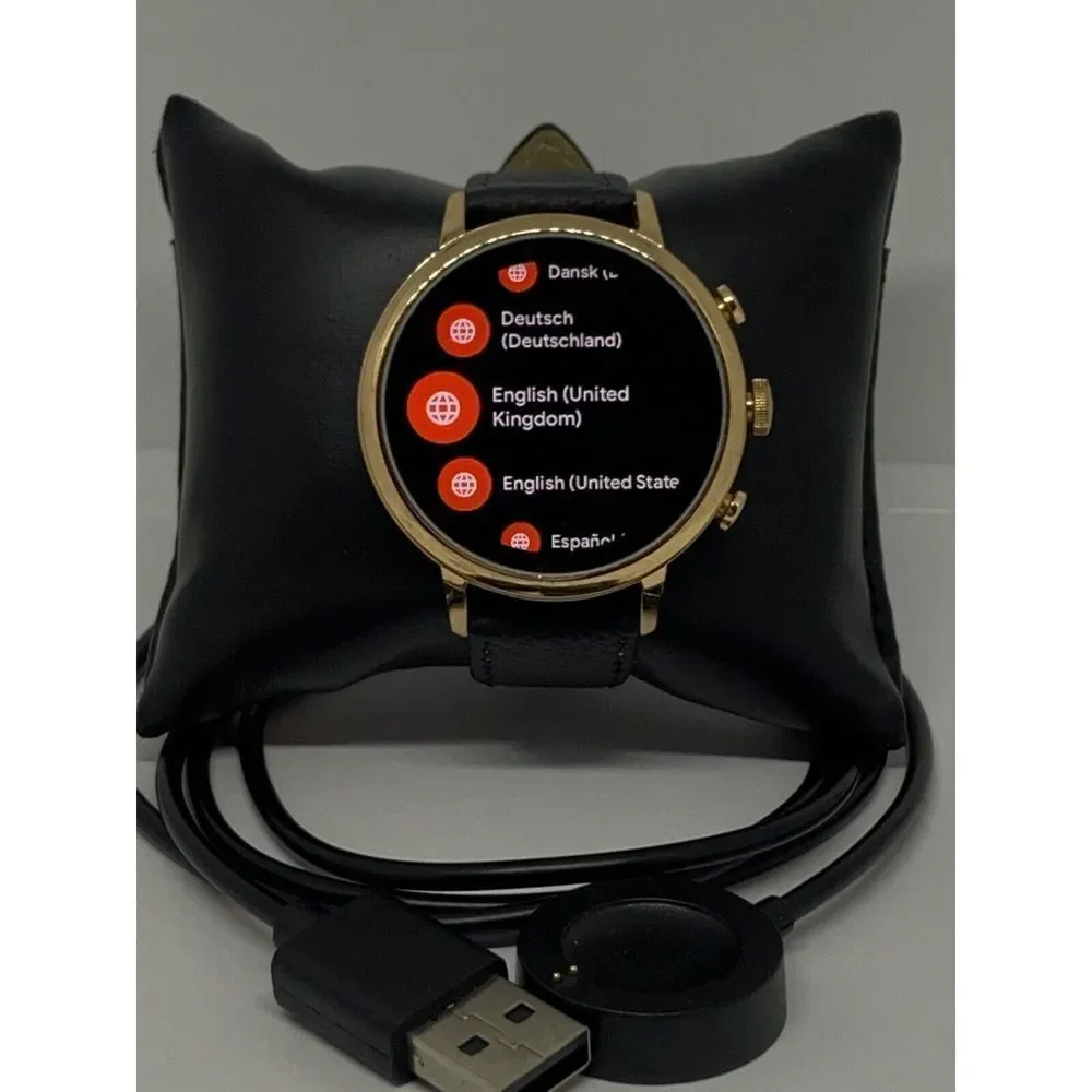 Fossil Gen 4 Authentic Digital Dial Smart Watch Custom Band FTW6031 QT468